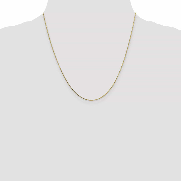 Lovely Rita's Chains 10k Yellow Gold Box Chain .7MM wide