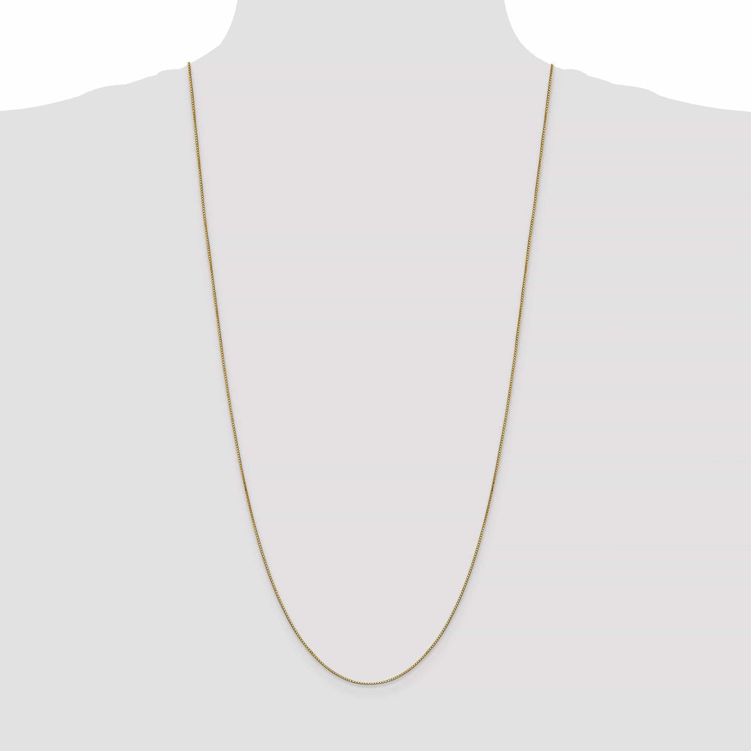 Lovely Rita's Chains 10k Yellow Gold Box Chain .90MM
