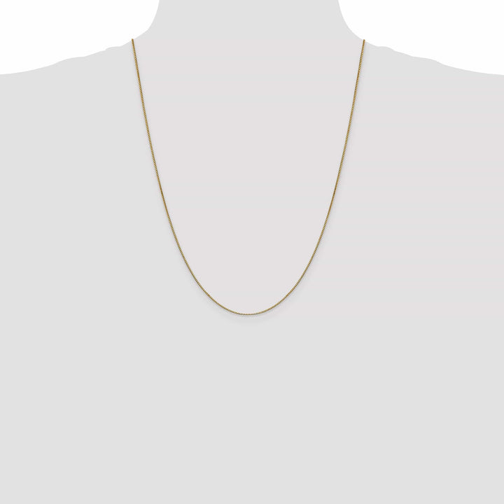 Lovely Rita's Chains 10k Yellow Gold Box Chain .90MM