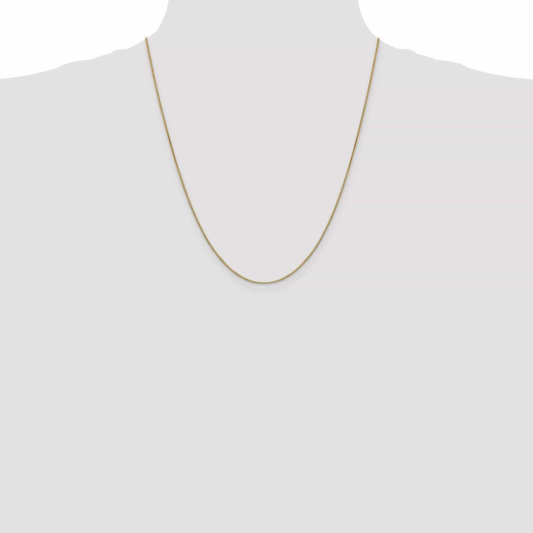 Lovely Rita's Chains 10k Yellow Gold Box Chain .90MM