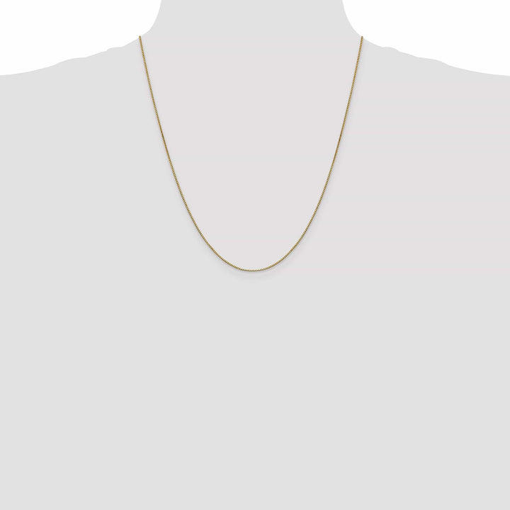 Lovely Rita's Chains 10k Yellow Gold Box Chain .90MM
