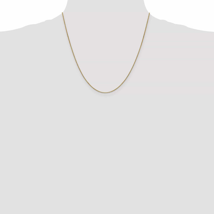 Lovely Rita's Chains 10k Yellow Gold Box Chain .90MM