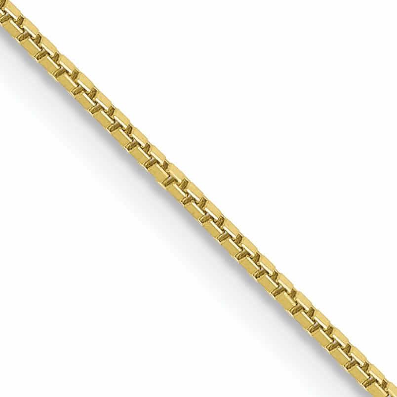 Lovely Rita's Chains 10k Yellow Gold Box Chain .90MM