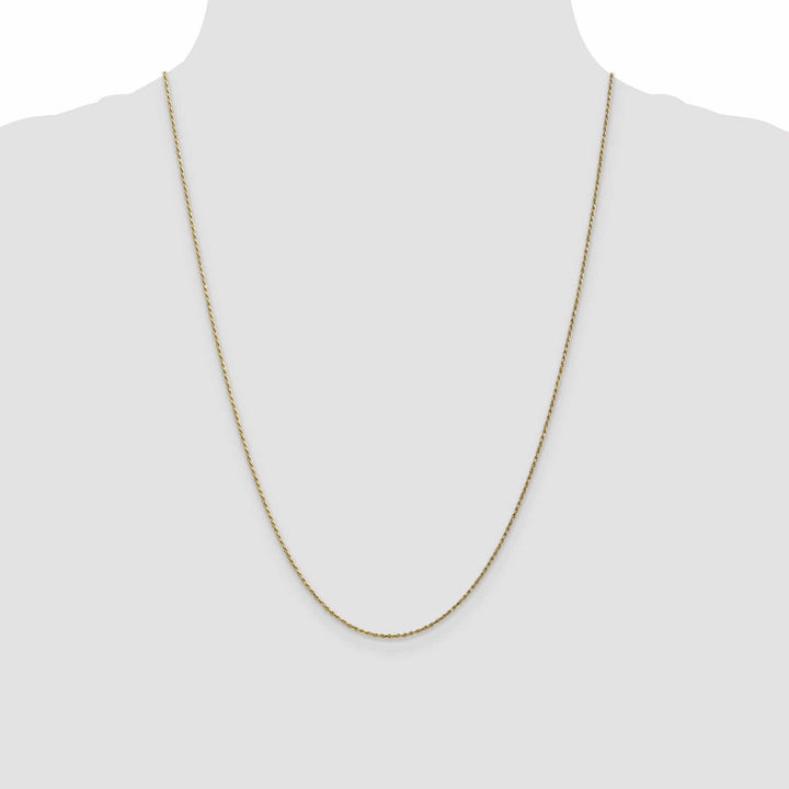 Lovely Rita's Chains 10k Yellow Gold Carded Cable Rope Chain 0.95MM