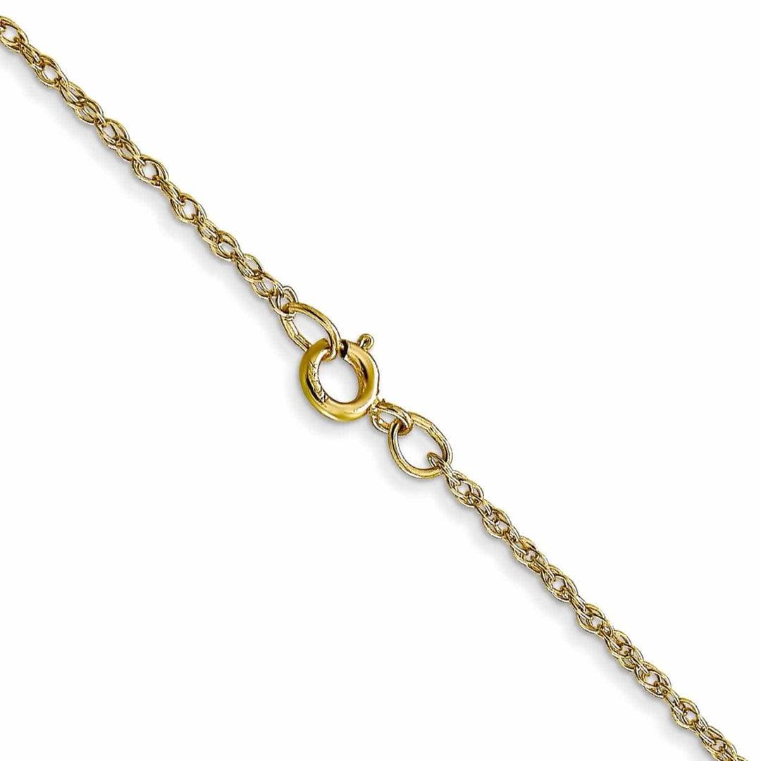Lovely Rita's Chains 10k Yellow Gold Carded Cable Rope Chain 0.95MM