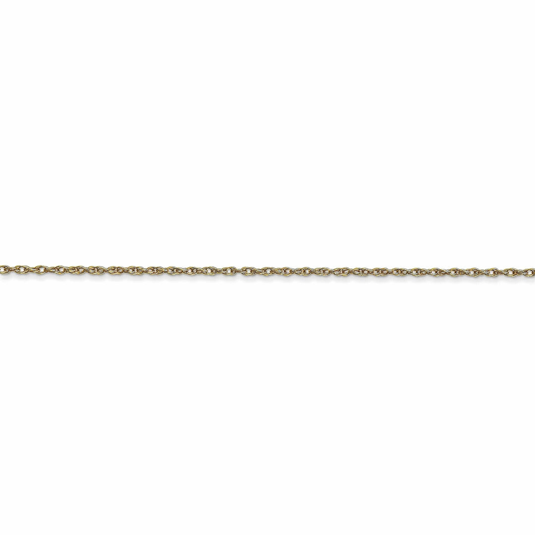 Lovely Rita's Chains 10k Yellow Gold Carded Cable Rope Chain 0.95MM