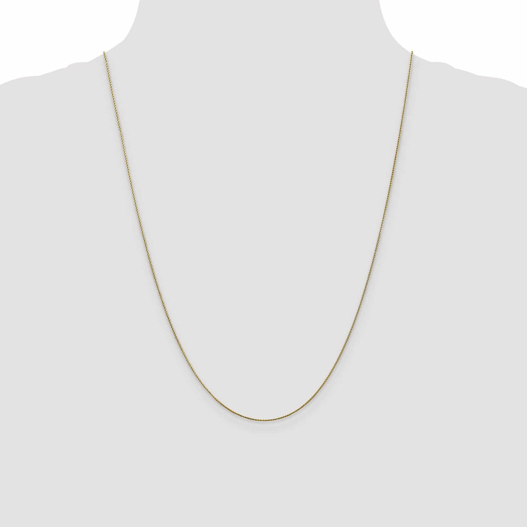 Lovely Rita's Chains 10k Yellow Gold D.C 0.65mm Wheat Chain