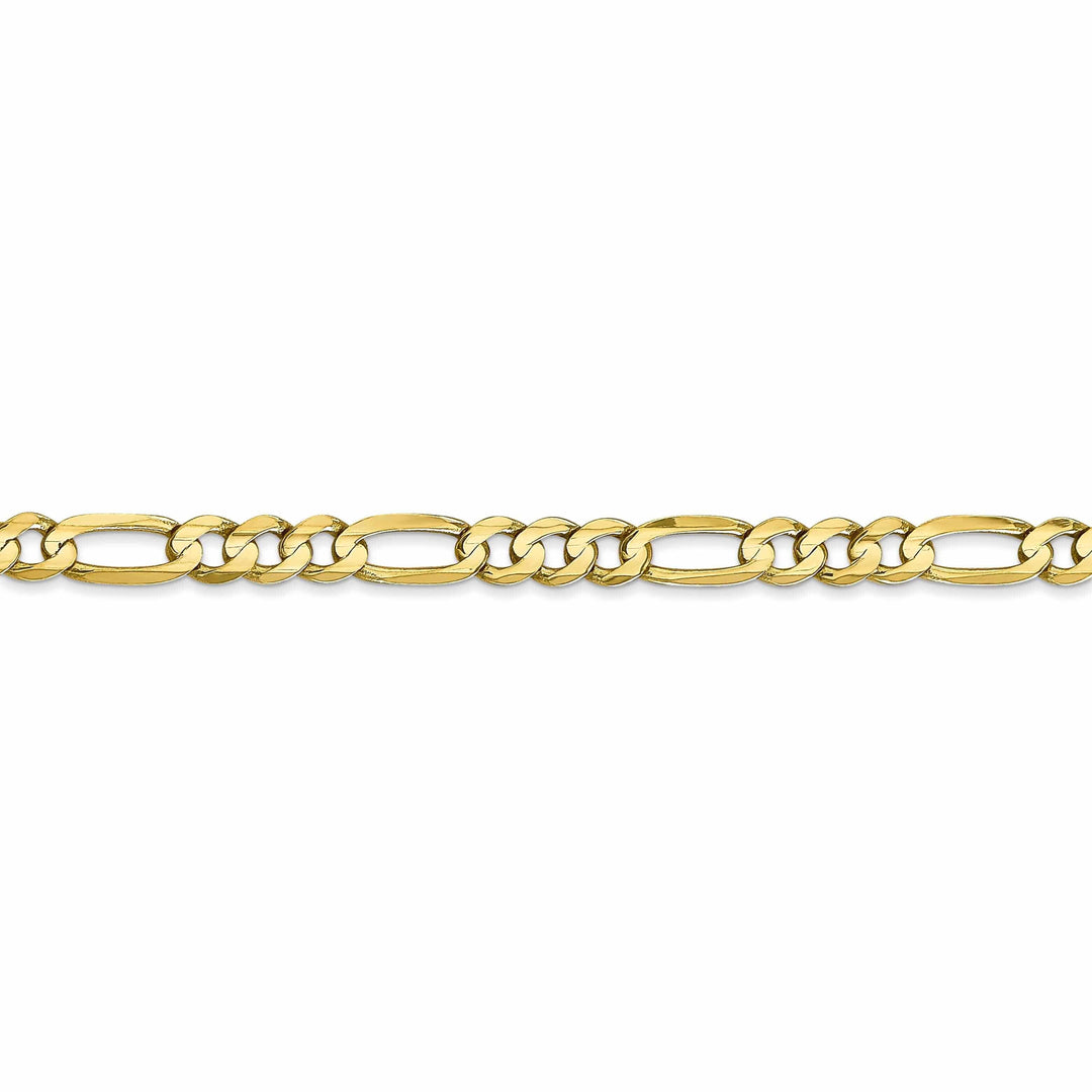 Lovely Rita's Chains 10k Yellow Gold Light Figaro Chain 4.5 MM