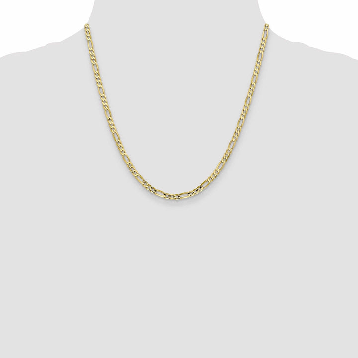 Lovely Rita's Chains 10k Yellow Gold Light Figaro Chain 4MM