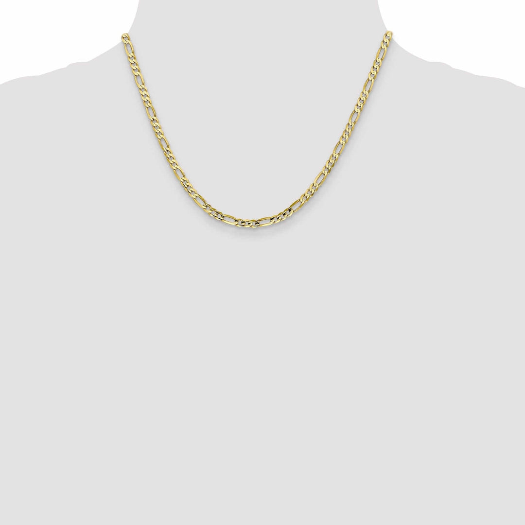 Lovely Rita's Chains 10k Yellow Gold Light Figaro Chain 4MM