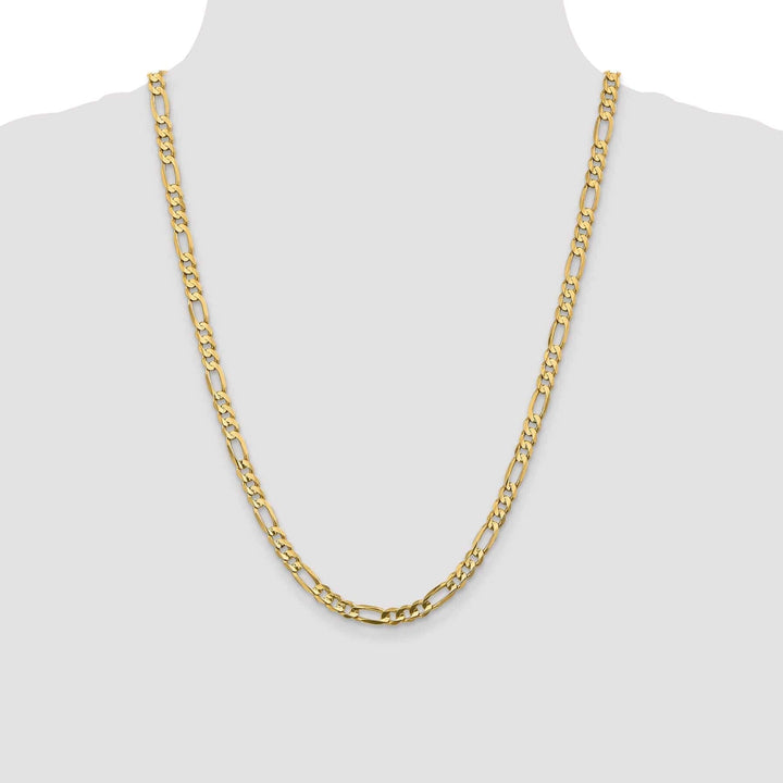 Lovely Rita's Chains 10k Yellow Gold Light Figaro Chain 5.25MM