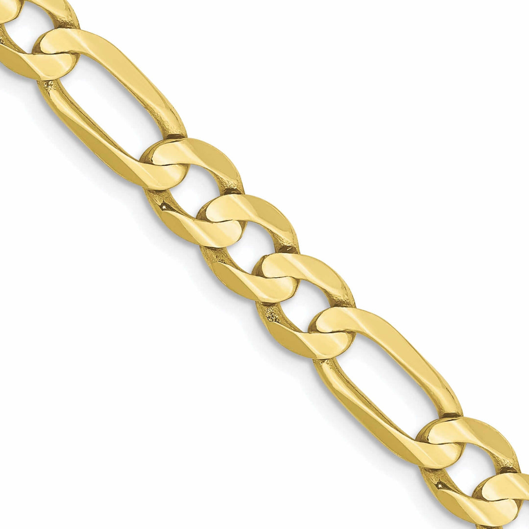 Lovely Rita's Chains 10k Yellow Gold Light Figaro Chain 6MM