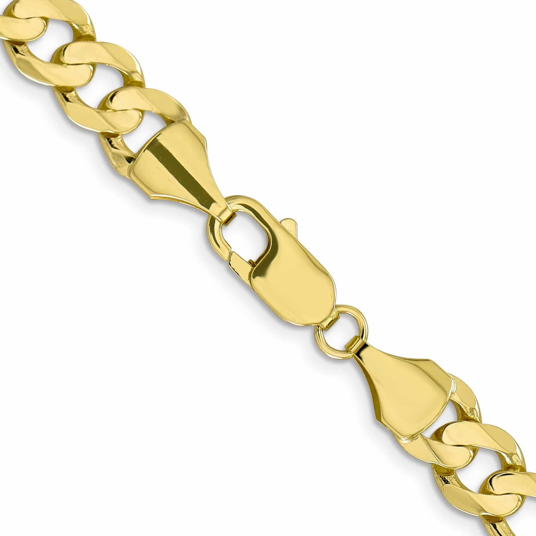Lovely Rita's Chains 10k Yellow Gold Light Figaro Chain 8.75MM