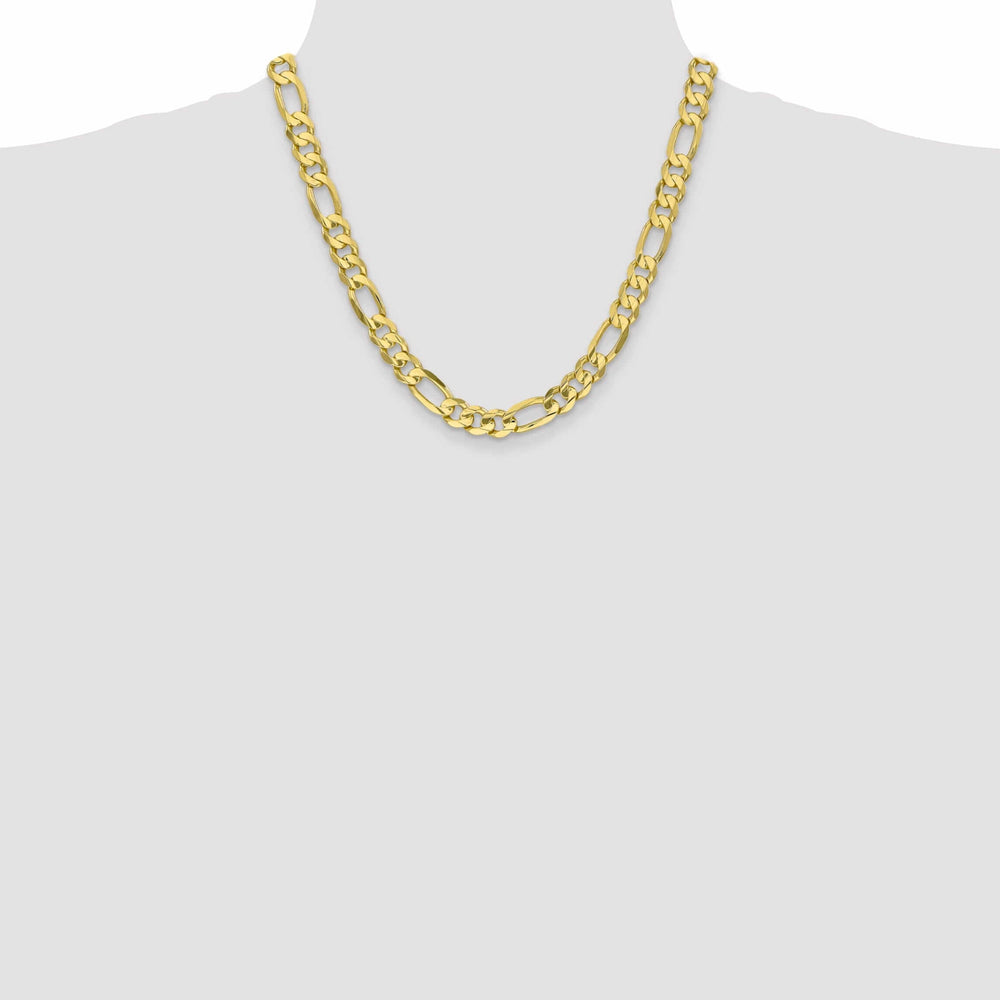 Lovely Rita's Chains 10k Yellow Gold Light Figaro Chain 8.75MM