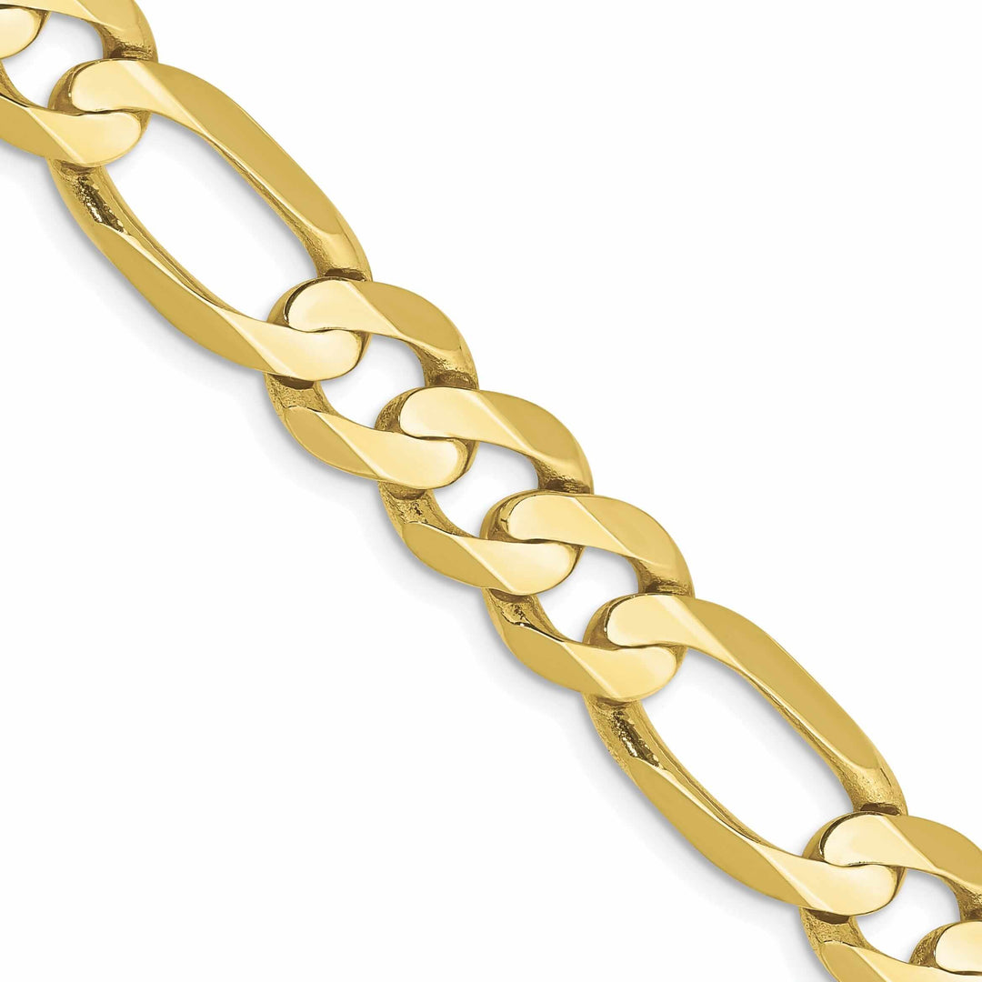 Lovely Rita's Chains 10k Yellow Gold Light Figaro Chain 8.75MM