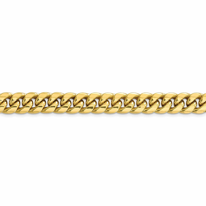 Lovely Rita's Chains 10k Yellow Gold Semi-Solid 9.3 mm Cuban Chain