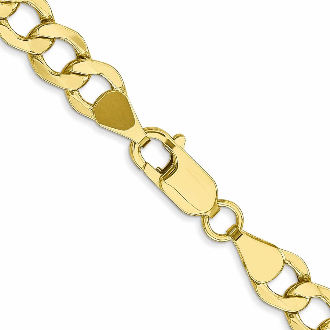 Lovely Rita's Chains 10k Yellow Gold Semi-Solid Curb Link Chain
