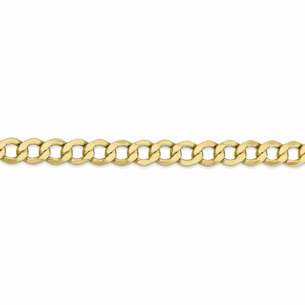 Lovely Rita's Chains 10k Yellow Gold Semi-Solid Curb Link Chain