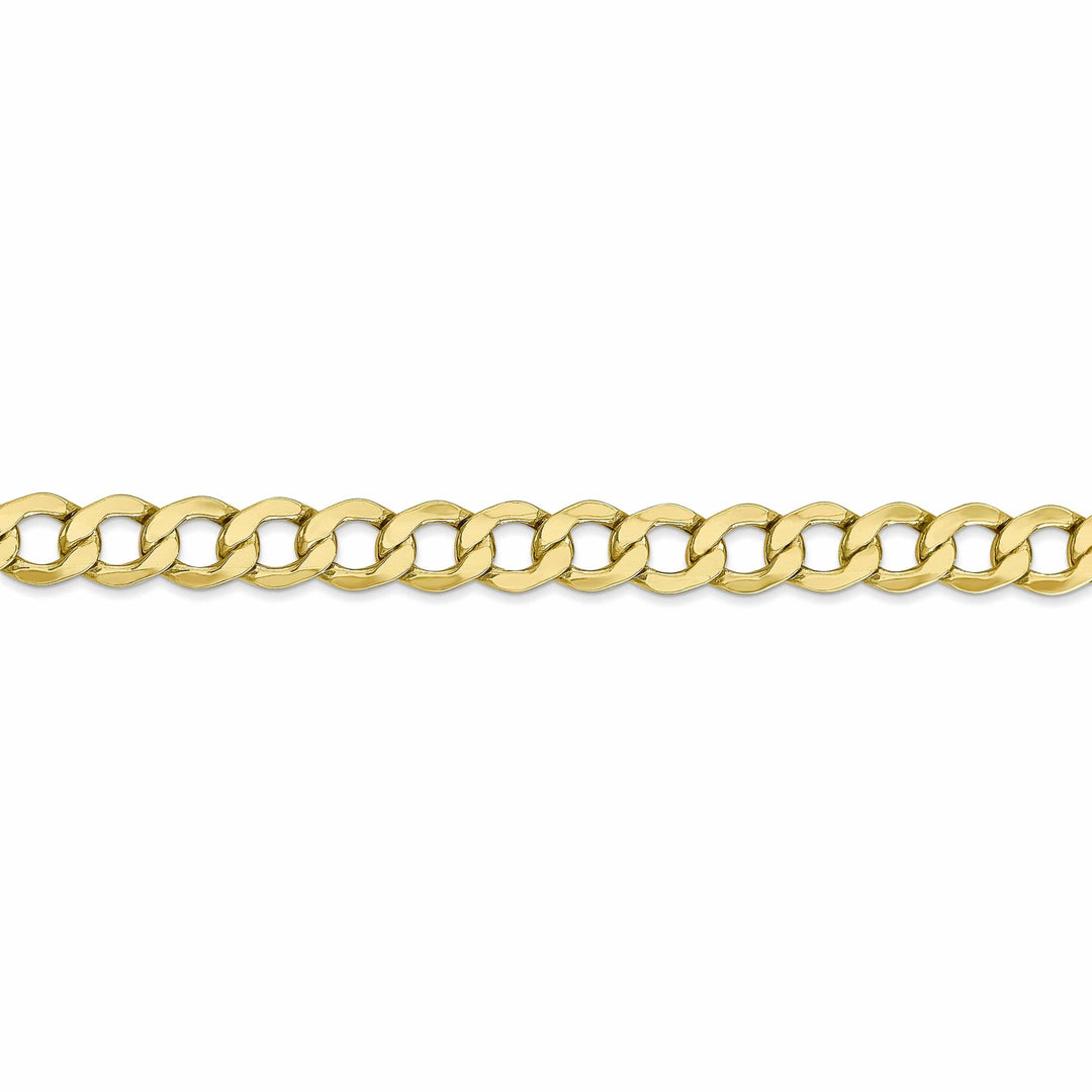 Lovely Rita's Chains 10k Yellow Gold Semi-Solid Curb Link Chain