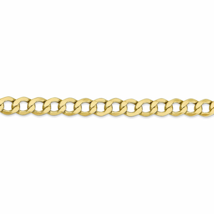 Lovely Rita's Chains 10k Yellow Gold Semi-Solid Curb Link Chain