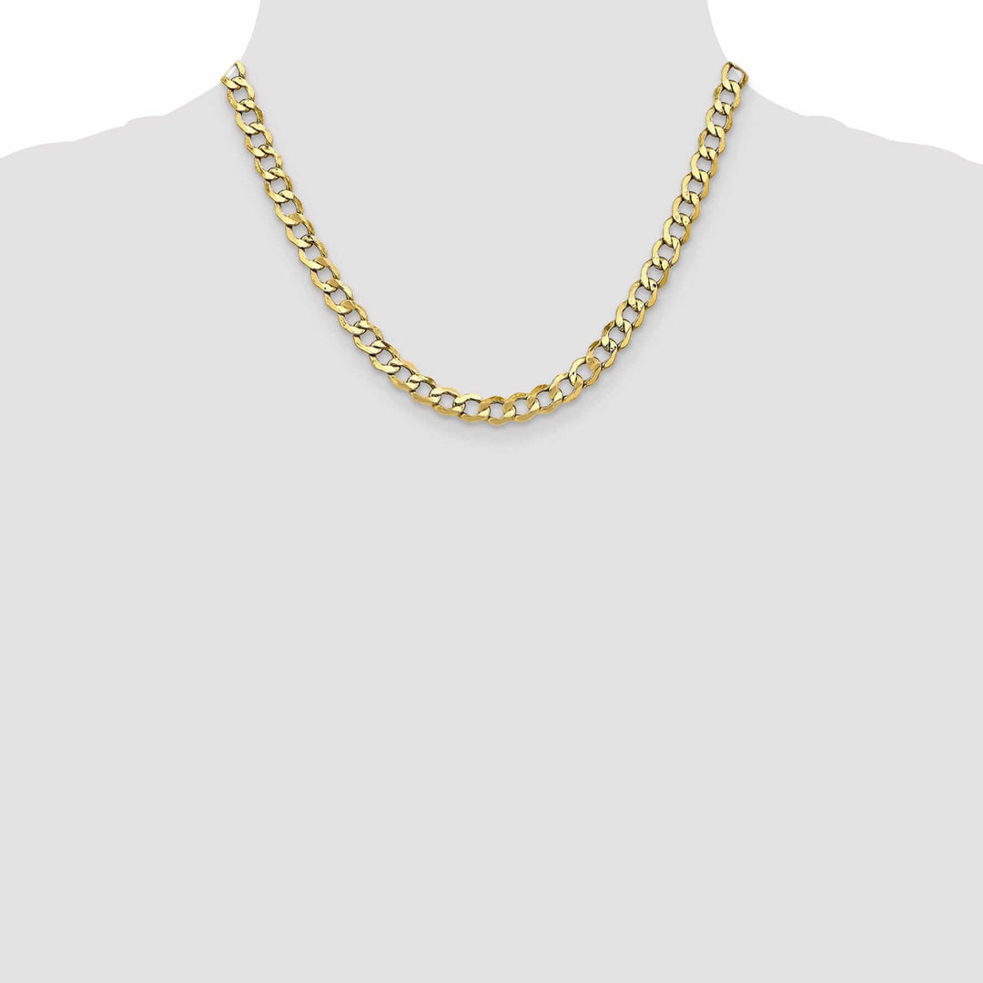 Lovely Rita's Chains 10k Yellow Gold Semi-Solid Curb Link Chain