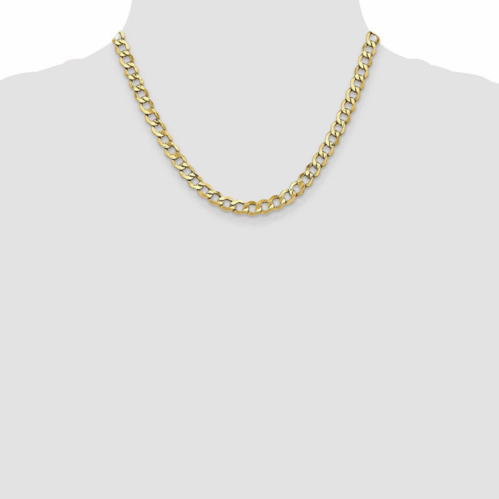 Lovely Rita's Chains 10k Yellow Gold Semi-Solid Curb Link Chain