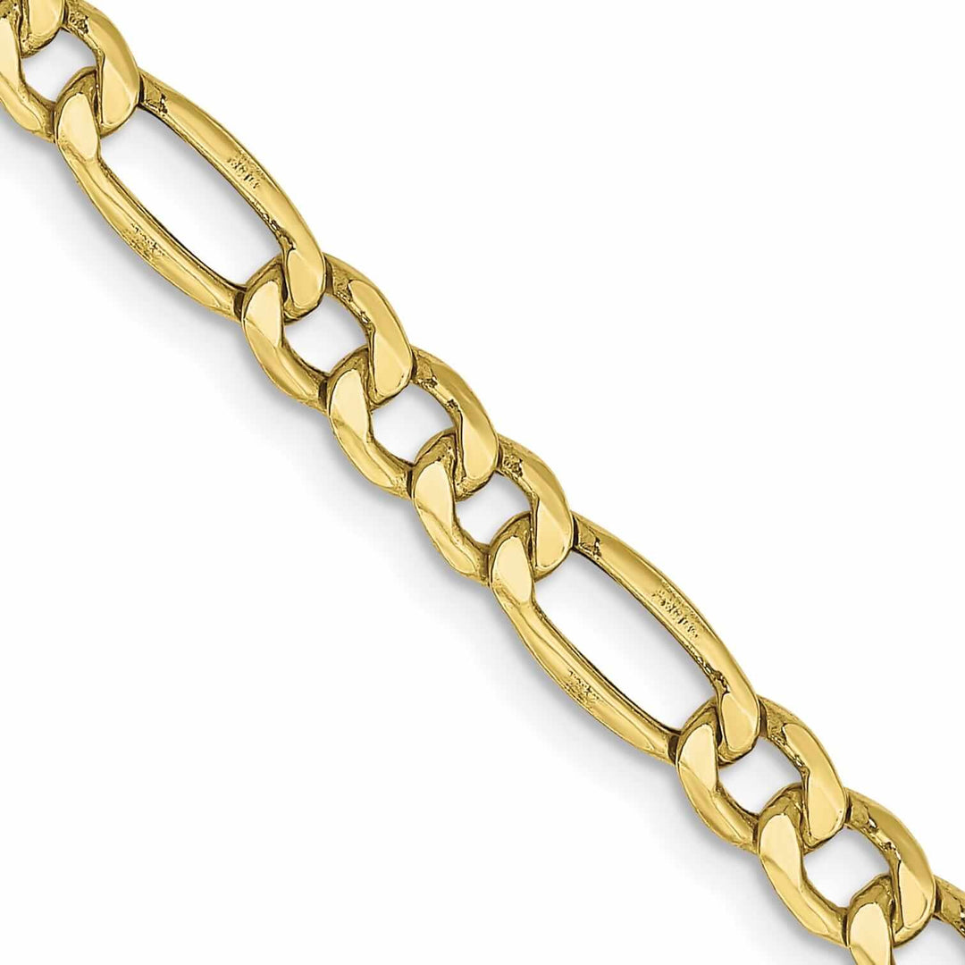 Lovely Rita's Chains 10k Yellow Gold Semi-Solid Figaro Chain