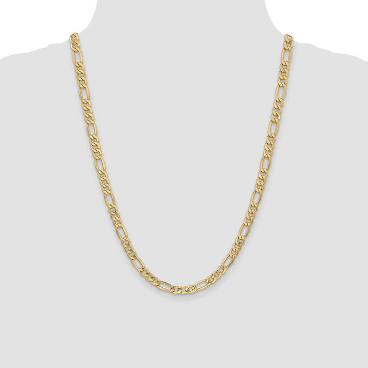 Lovely Rita's Chains 10k Yellow Gold Semi-Solid Figaro Chain