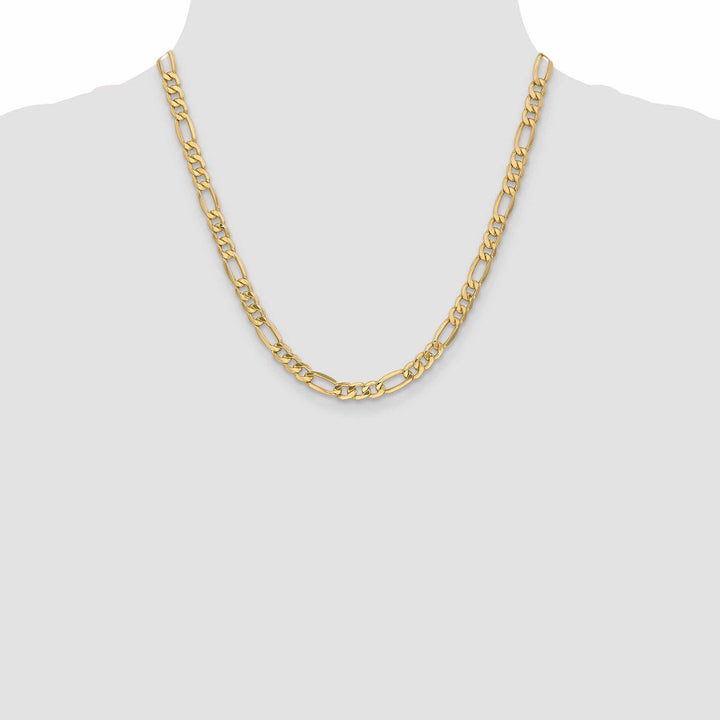 Lovely Rita's Chains 10k Yellow Gold Semi-Solid Figaro Chain