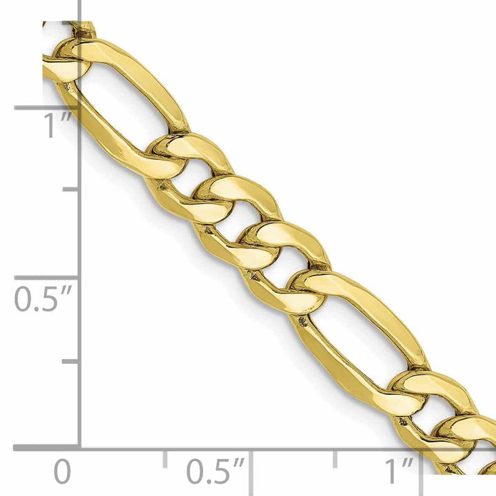 Lovely Rita's Chains 10k Yellow Gold Semi-Solid Figaro Chain
