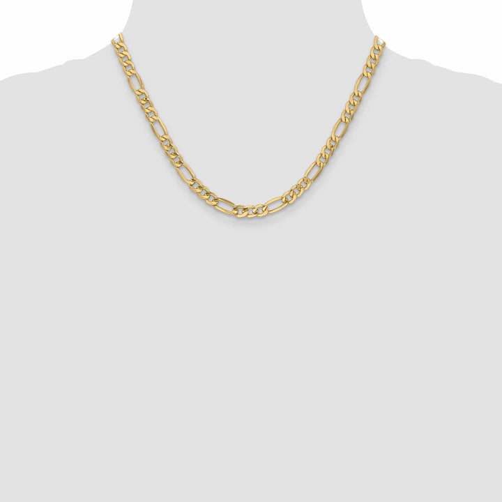 Lovely Rita's Chains 10k Yellow Gold Semi-Solid Figaro Chain