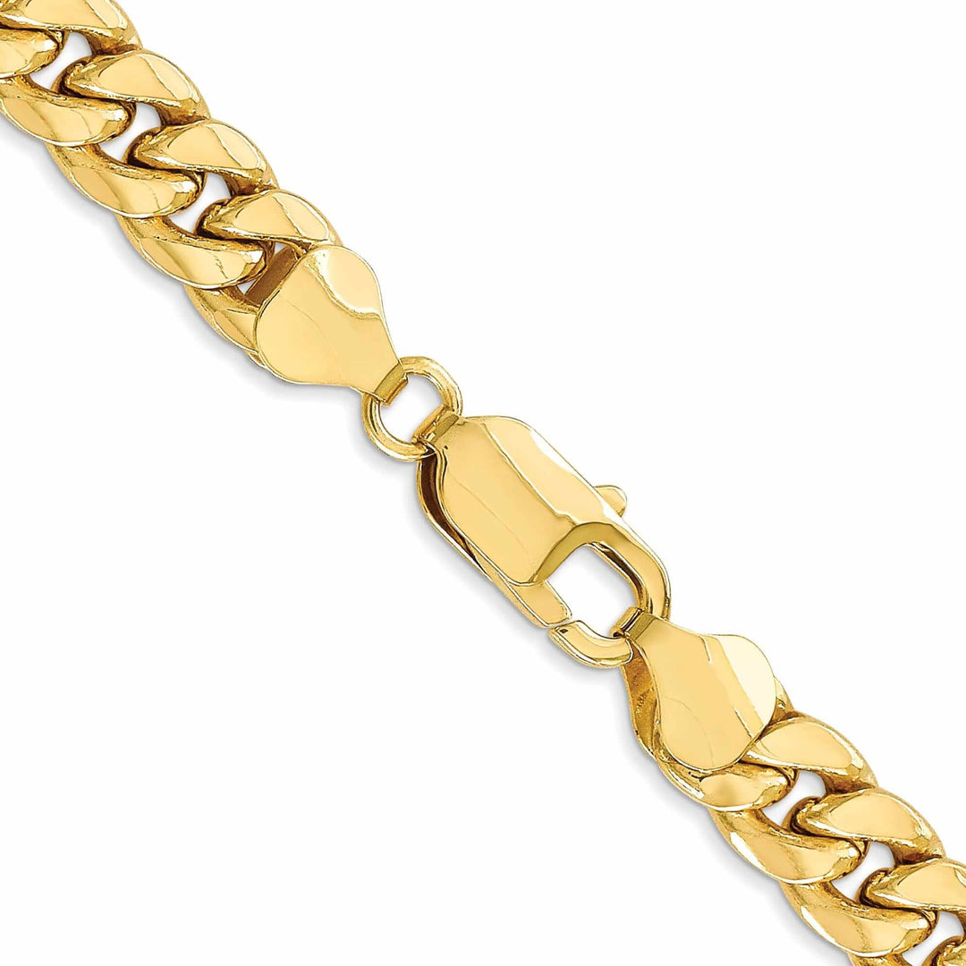 Lovely Rita's Chains 10k Yellow Gold Semi-Solid Miami Cuban Chain