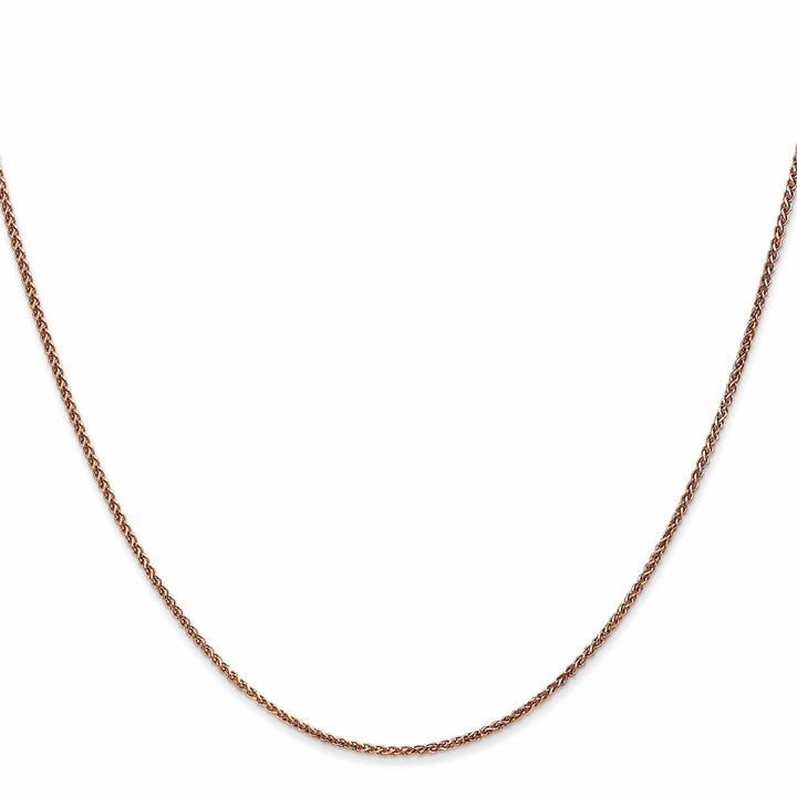 Lovely Rita's Chains 14K Rose Gold 1.2mm Spiga Wheat Chain