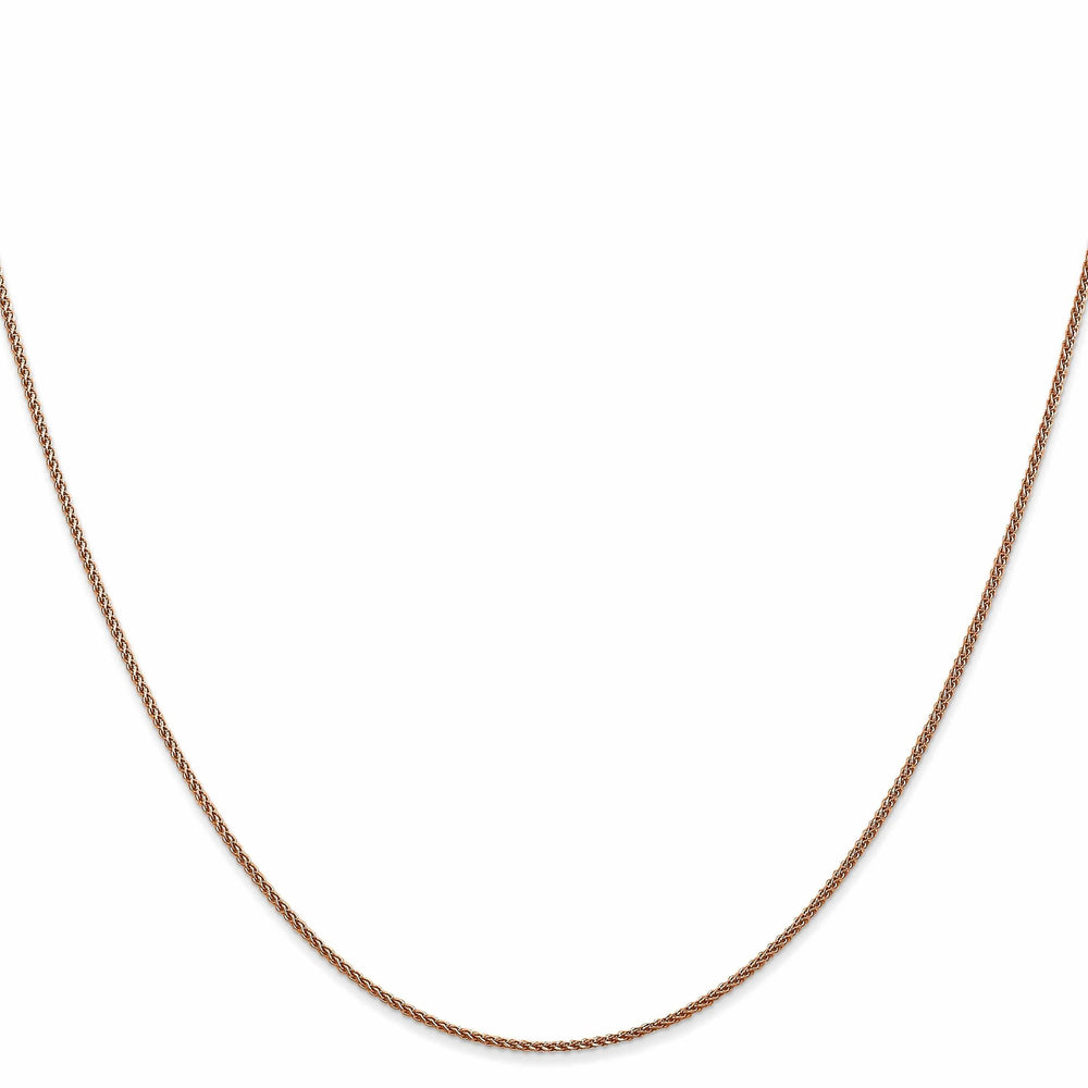 Lovely Rita's Chains 14K Rose Gold 1mm Spiga Wheat Chain