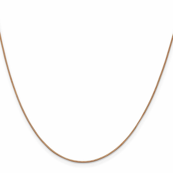 Lovely Rita's Chains 14K Rose Gold .7 mm Box Chain