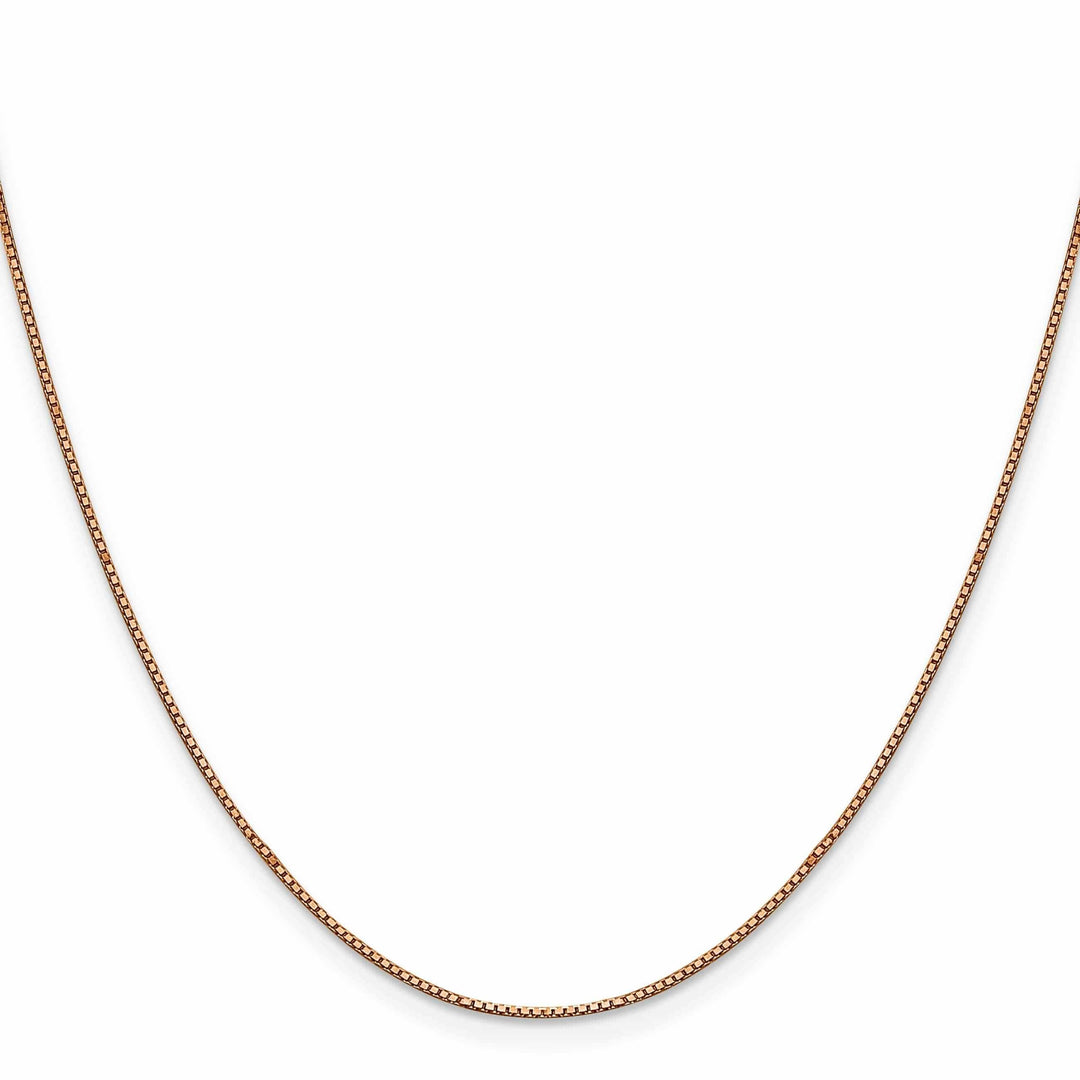 Lovely Rita's Chains 14K Rose Gold .8 mm Box Chain