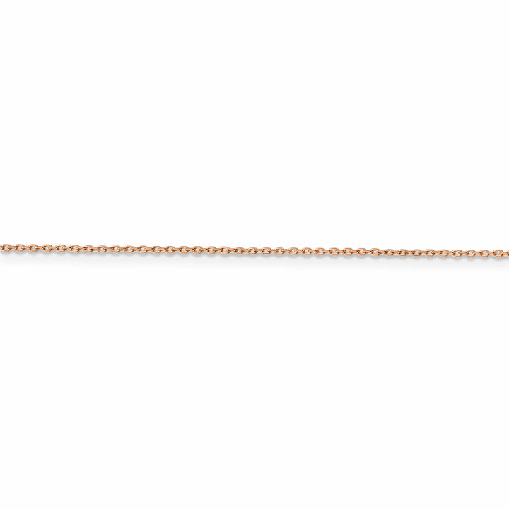 Lovely Rita's Chains 14k Rose Gold Cable Chain 1MM