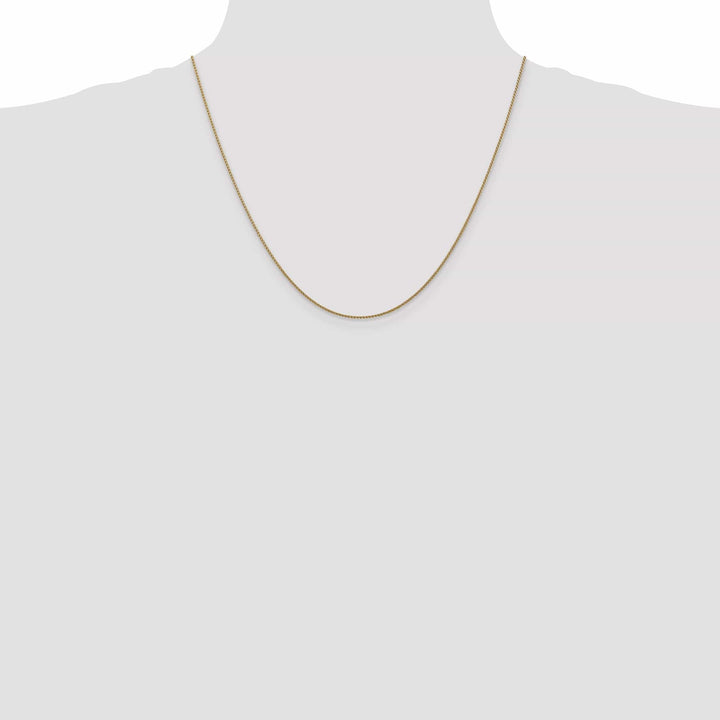 Lovely Rita's Chains 14k Rose Gold Polished 1.00mm D.C Spiga Chain