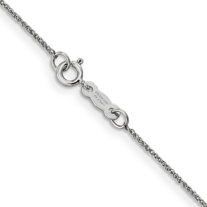 Lovely Rita's Chains 14K White Gold 0.70mm Polished Solid Ropa Chain