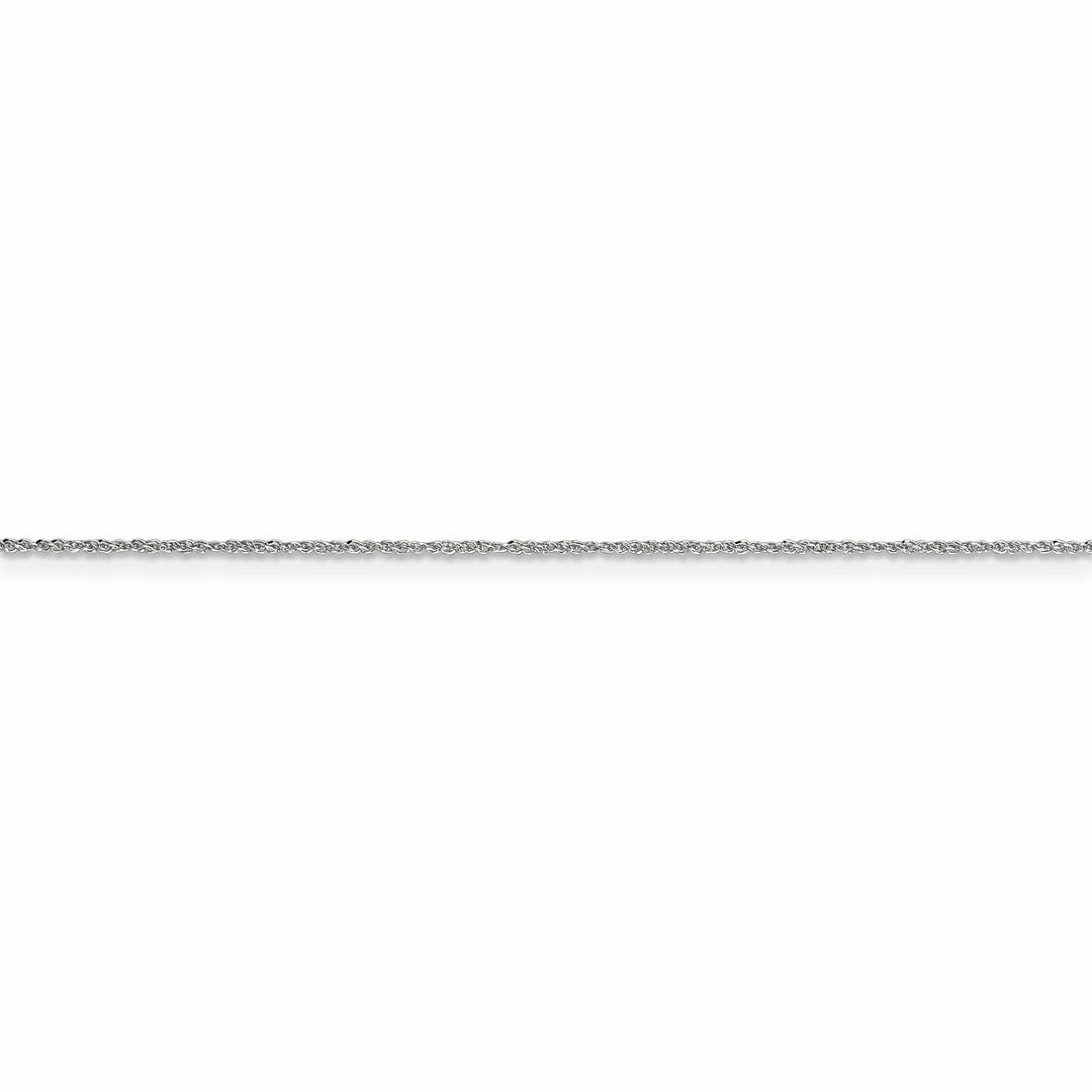 Lovely Rita's Chains 14K White Gold 0.70mm Polished Solid Ropa Chain