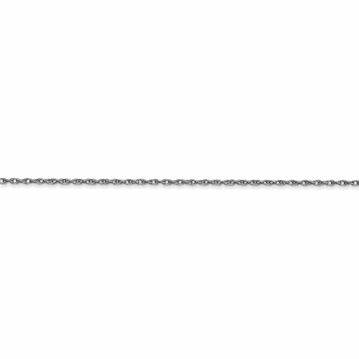 Lovely Rita's Chains 14K White Gold 0.95mm Carded Cable Rope Chain