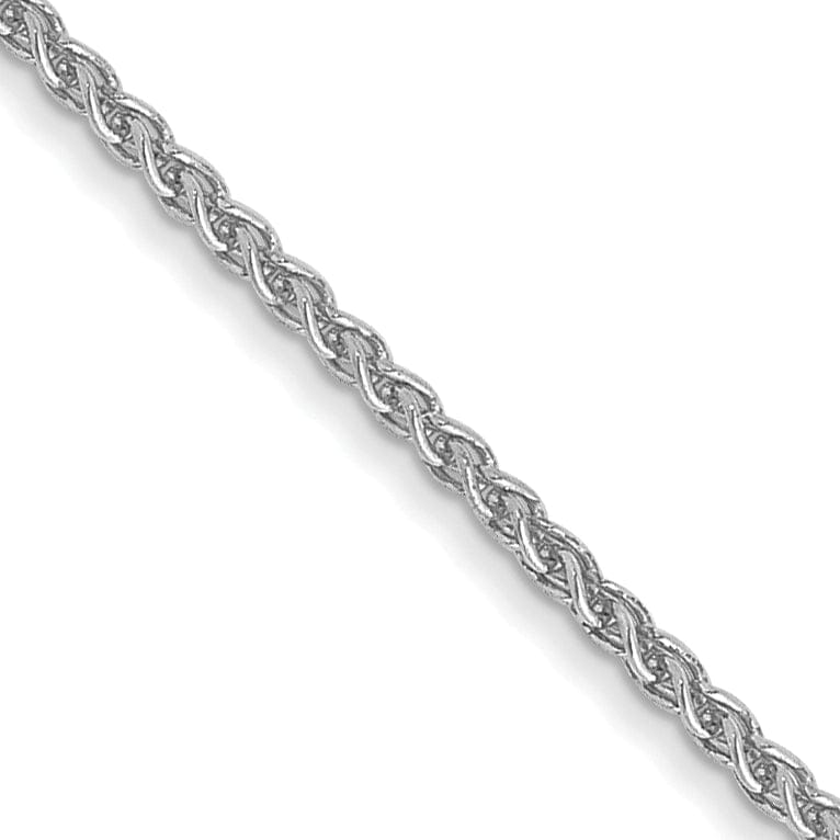 Lovely Rita's Chains 14k White Gold 1.00mm Solid Spiga Chain