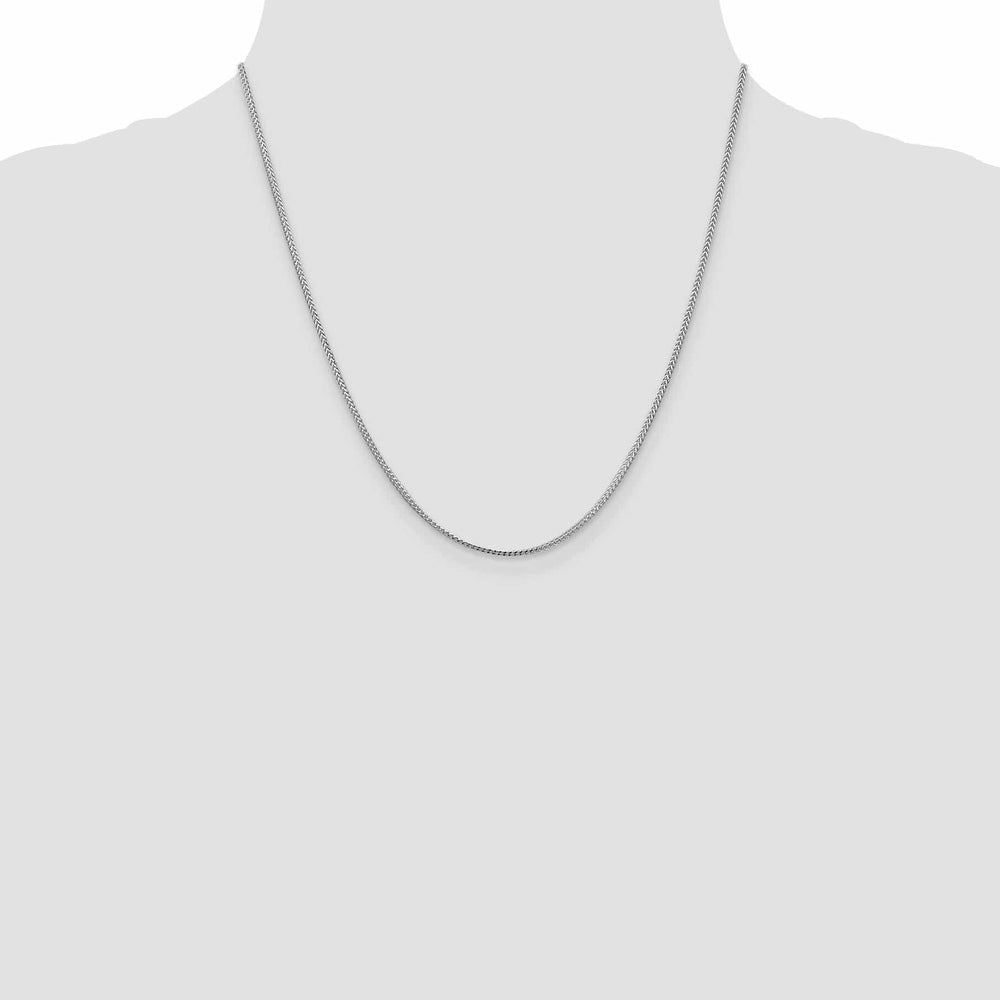 Lovely Rita's Chains 14K White Gold 1.1 mm Franco Chain