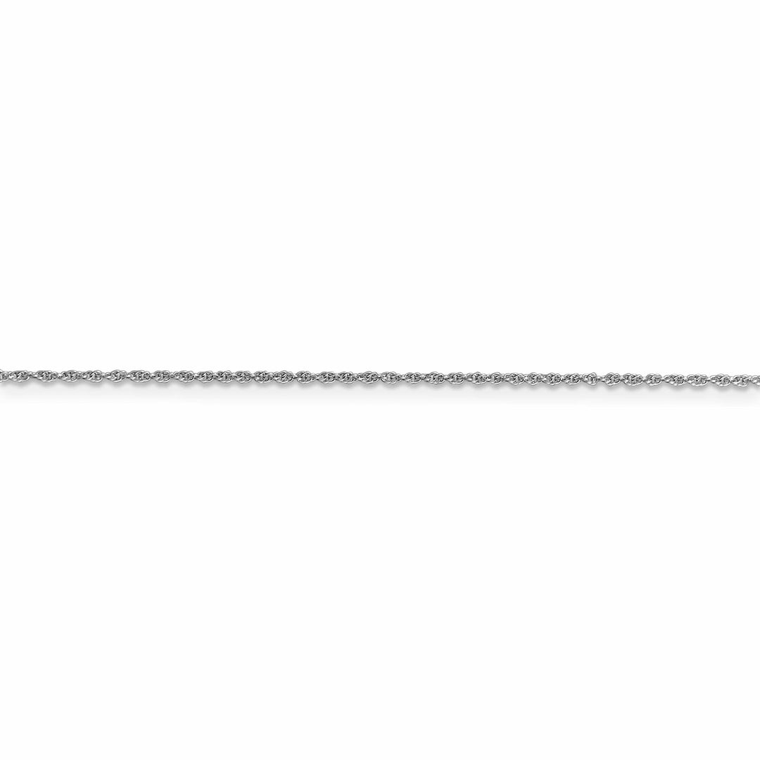 Lovely Rita's Chains 14k White Gold 1.10mm Baby Rope Chain