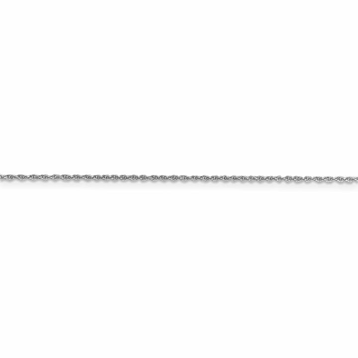 Lovely Rita's Chains 14k White Gold 1.10mm Baby Rope Chain