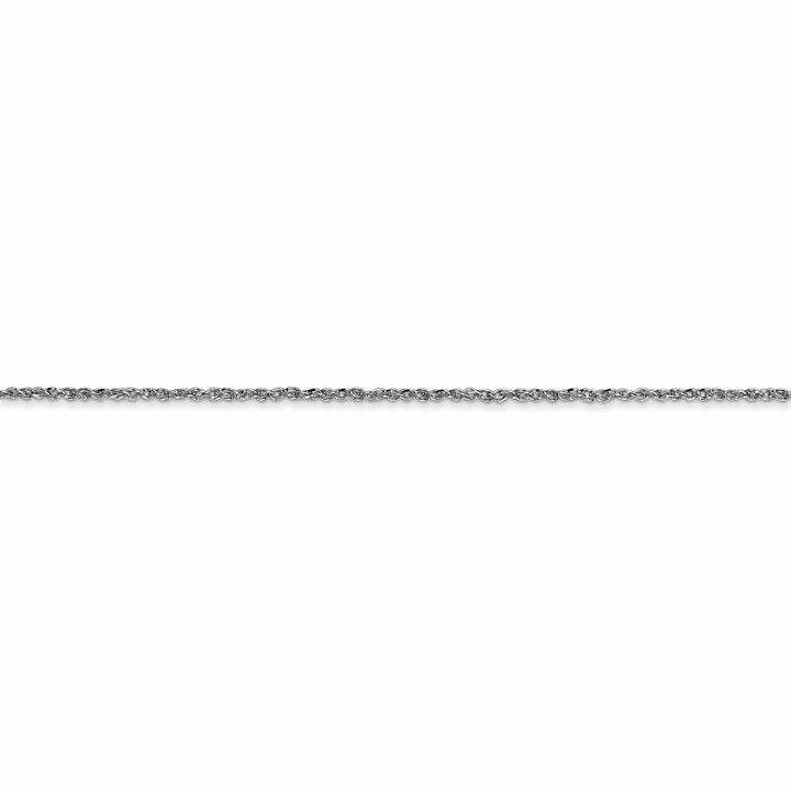 Lovely Rita's Chains 14K White Gold 1.10mm Polished Solid Ropa Chain
