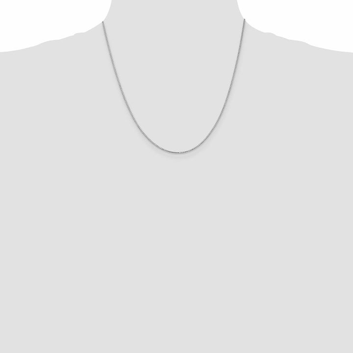 Lovely Rita's Chains 14K White Gold 1.2 mm Box Chain
