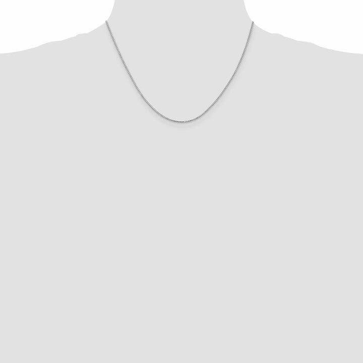 Lovely Rita's Chains 14K White Gold 1.2 mm Box Chain