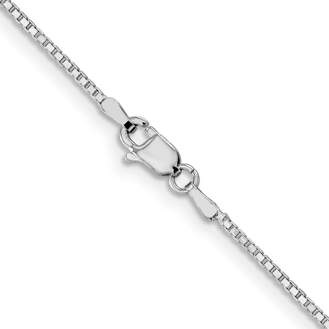 Lovely Rita's Chains 14K White Gold 1.2 mm Box Chain