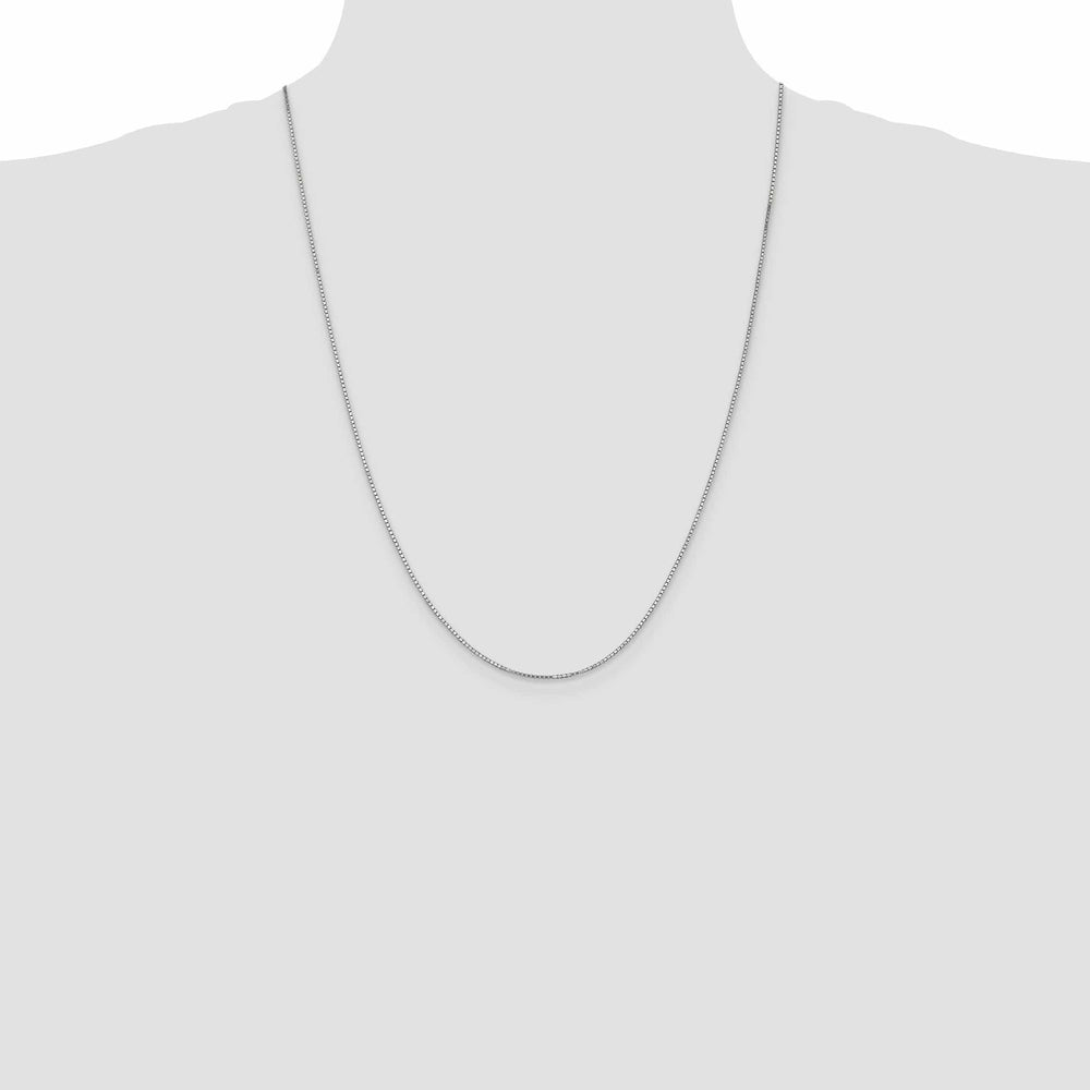 Lovely Rita's Chains 14K White Gold 1.2 mm Box Chain